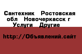 Сантехник - Ростовская обл., Новочеркасск г. Услуги » Другие   